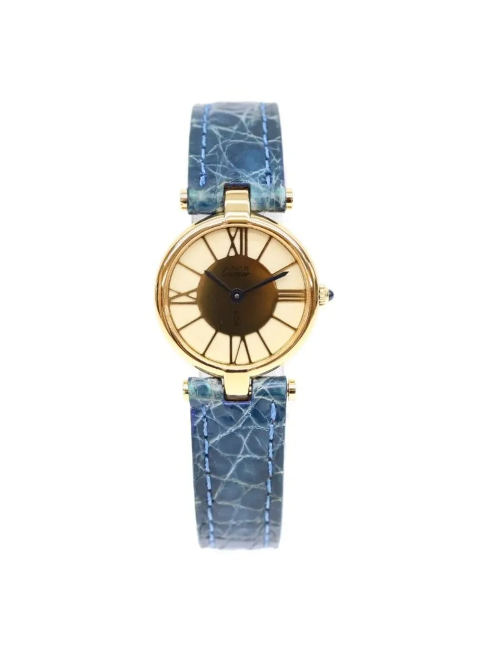 Cartier Must Vendome SM Vermeil Cloisonne Dial Watch